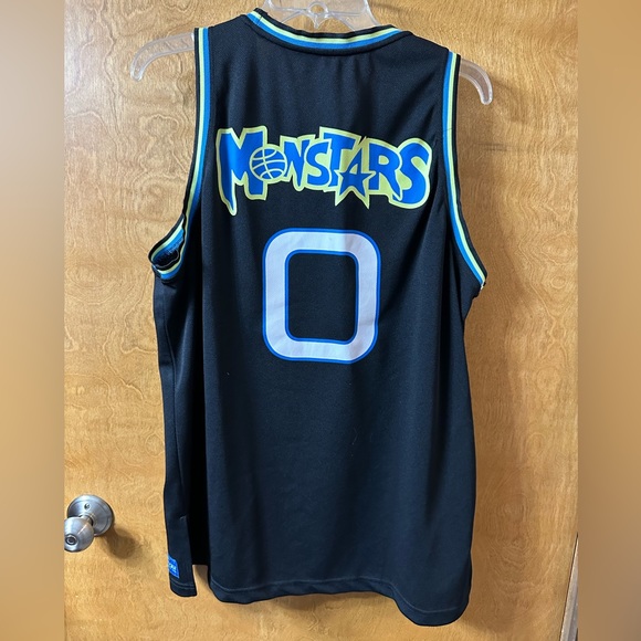 Men's Space Jam Monstars Basketball Jersey Size Large Black - Picture 2 of 3